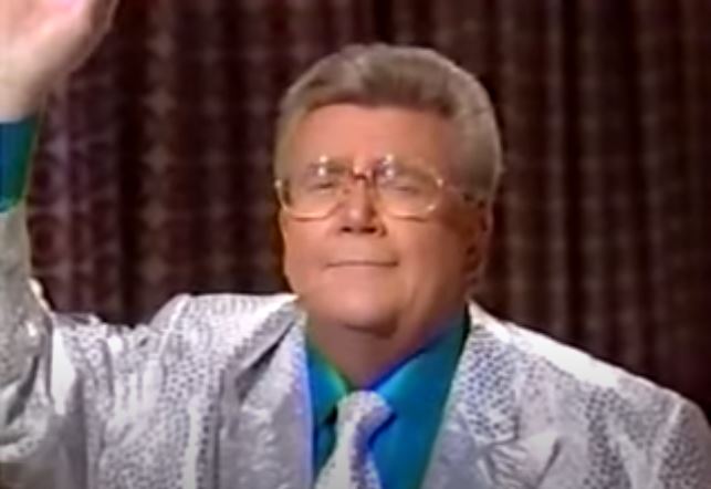 Rod is wearing a Silvery Jacket (and Matching Tie) w/ a Blue Silk Shirt